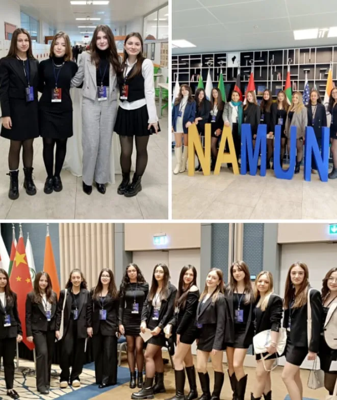 NAMUN Konferansı etkinliğinden fotoğraflar